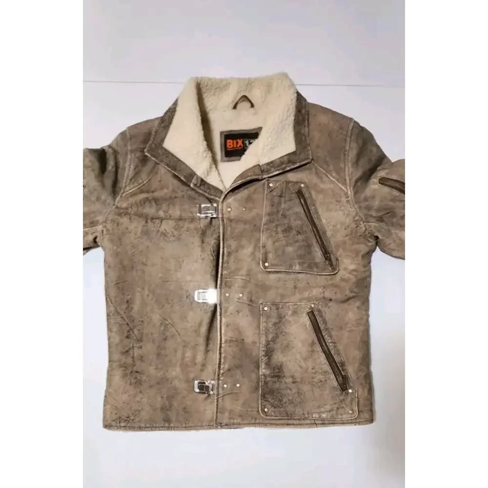 Bix 13 Premium Quality Leather Jacket Size 46